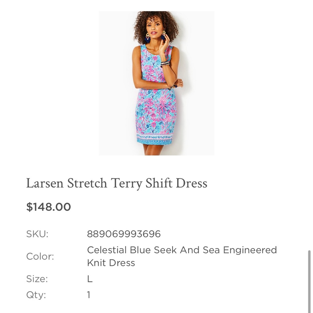 Lilly Pulitzer Larsen Shift Dress